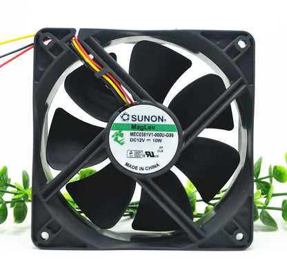 SUNON MEC0381V1-000U-G99 12038 12V 10W 12CM 120mm 3-wire DC fan