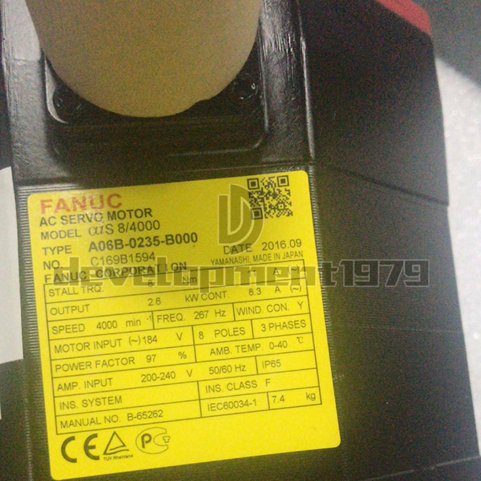 FANUC ONE A06B-0235-B000 Servo Motor - FANUC