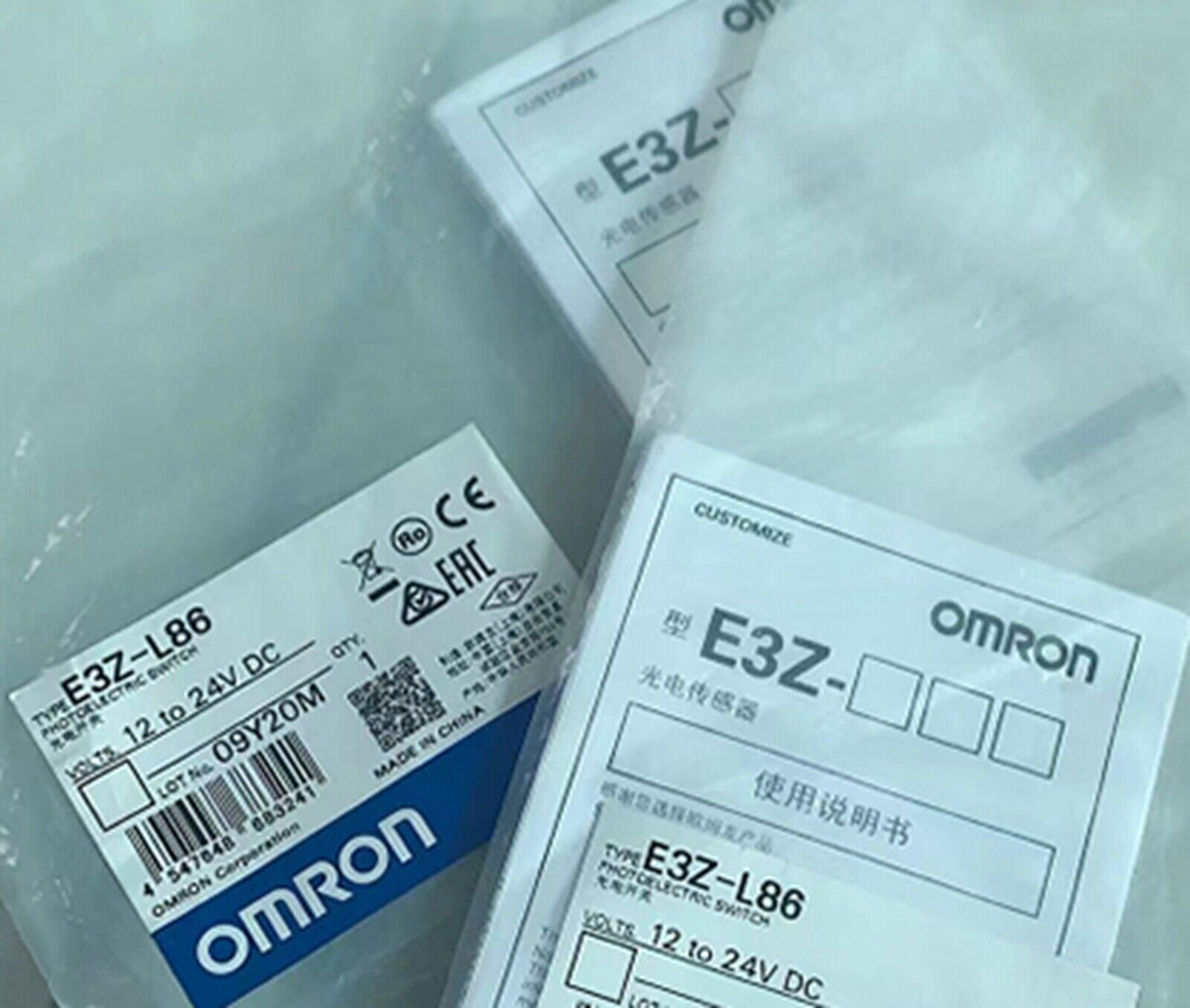 OMRON E3Z-L86 Photoelectric Switch | High Performance Light Detection | Reliable Switching Circuitry - OMRON