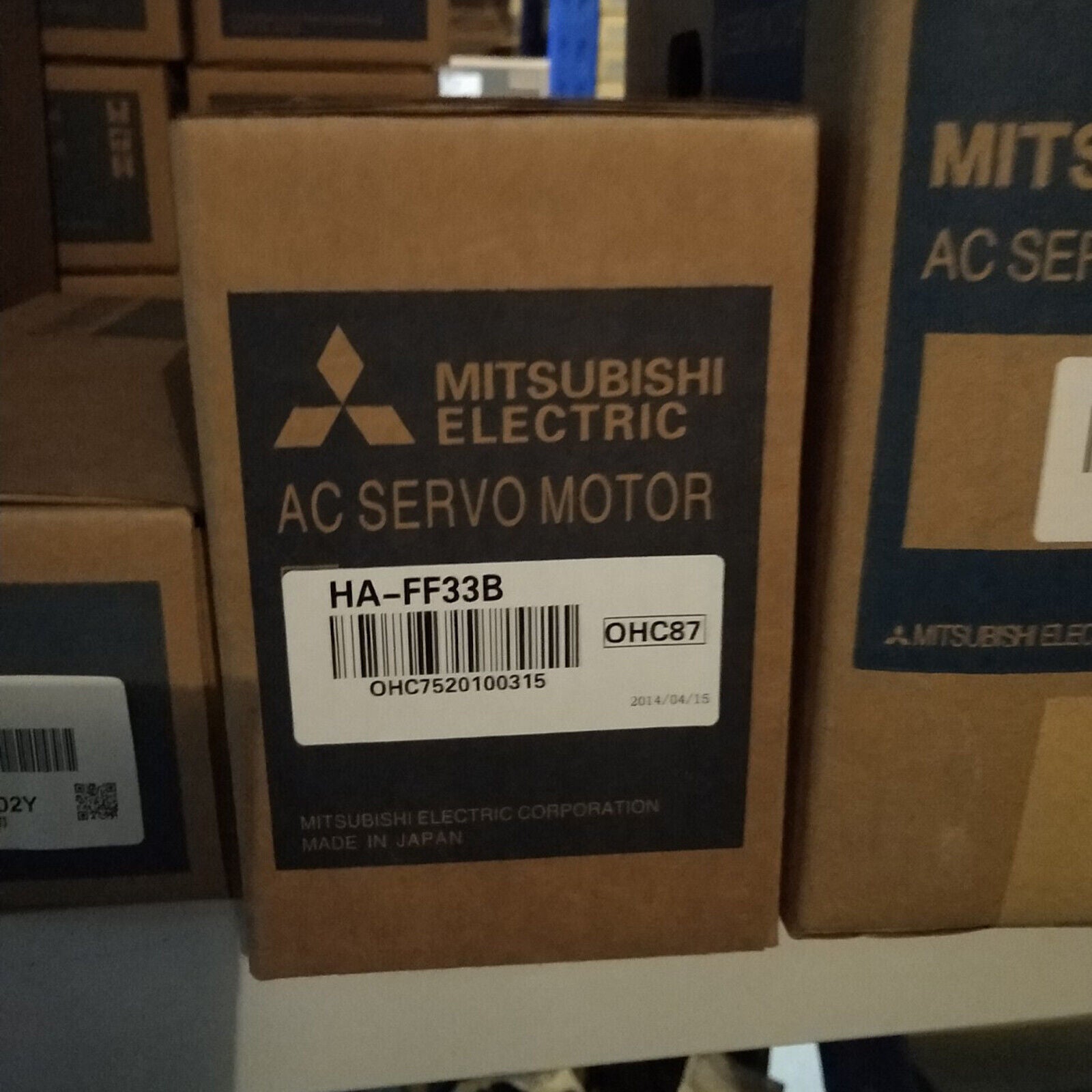 new Mitsubishi HA-FF33B servo motor 1pc in box - MITSUBISHI