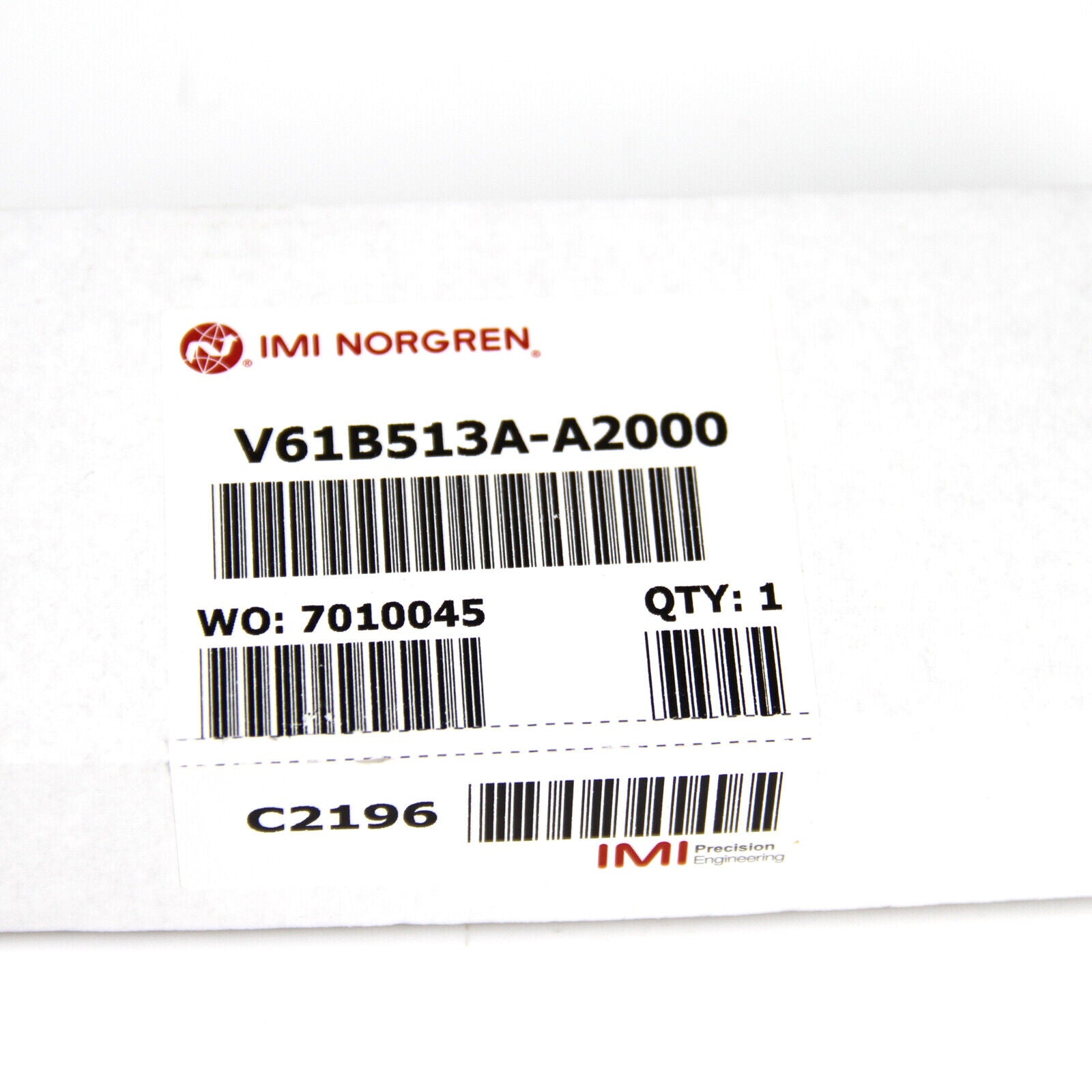 NORGREN V61B513A-A2 Solenoid Valve - NORGREN