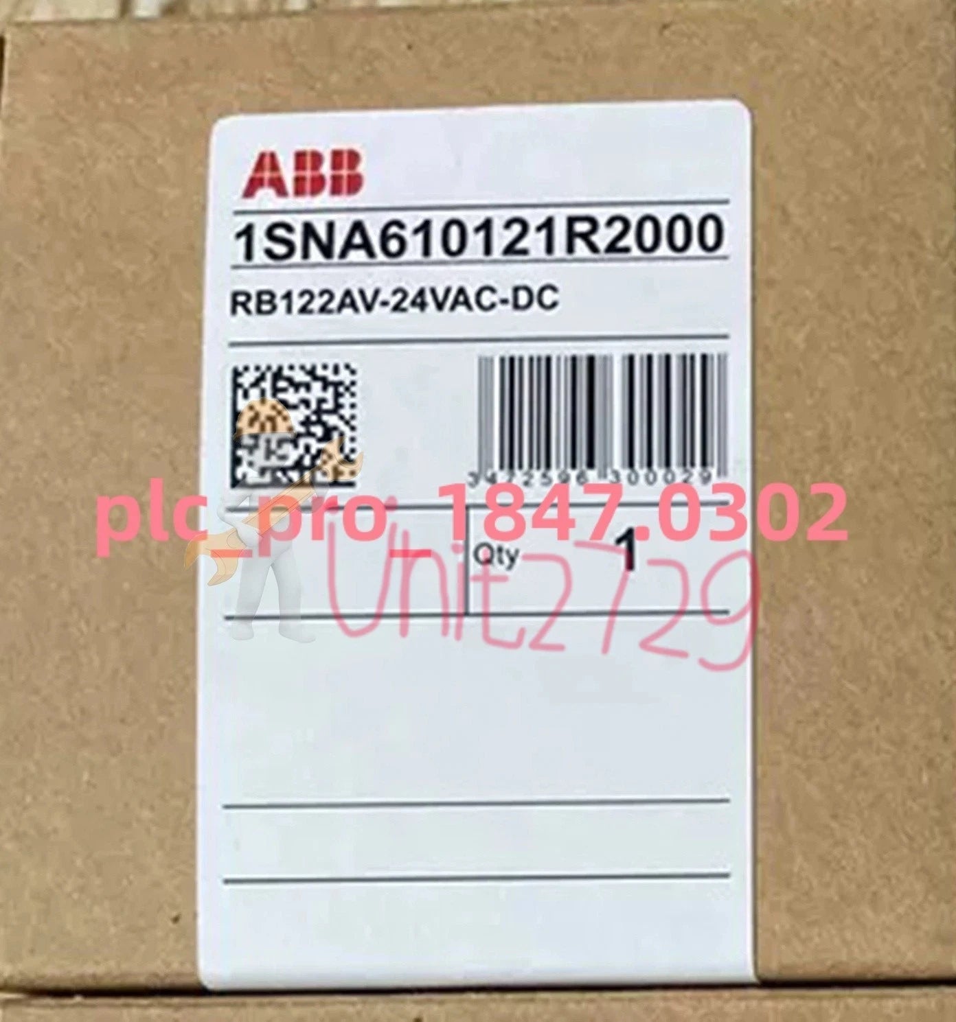 1SNA610121R2000 1PCS ABB RB122AV-24VAC/DC Terminal Relay Fast delivery