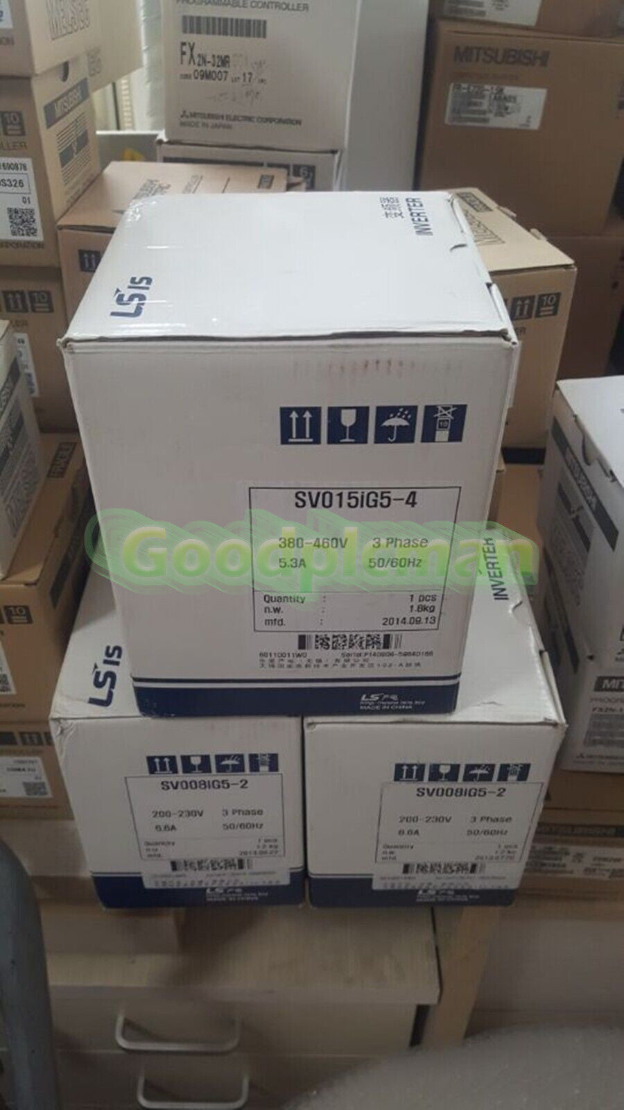 LS Starvert SV015iG5-4 AC Drive Inverter 3 Phase 2HP 1.5KW 380V