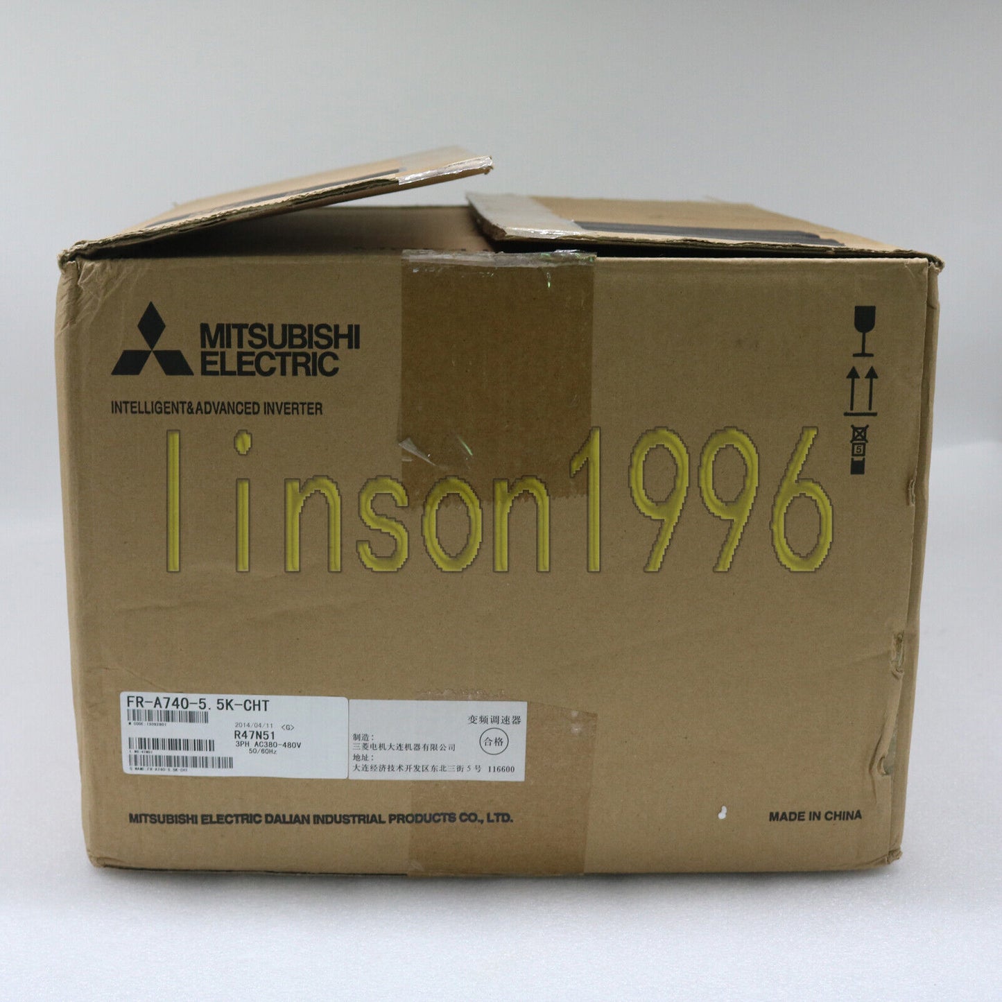 1PC Mitsubishi Inverter FR-A740-5.5K-CHT, 1-Year Warranty - MITSUBISHI