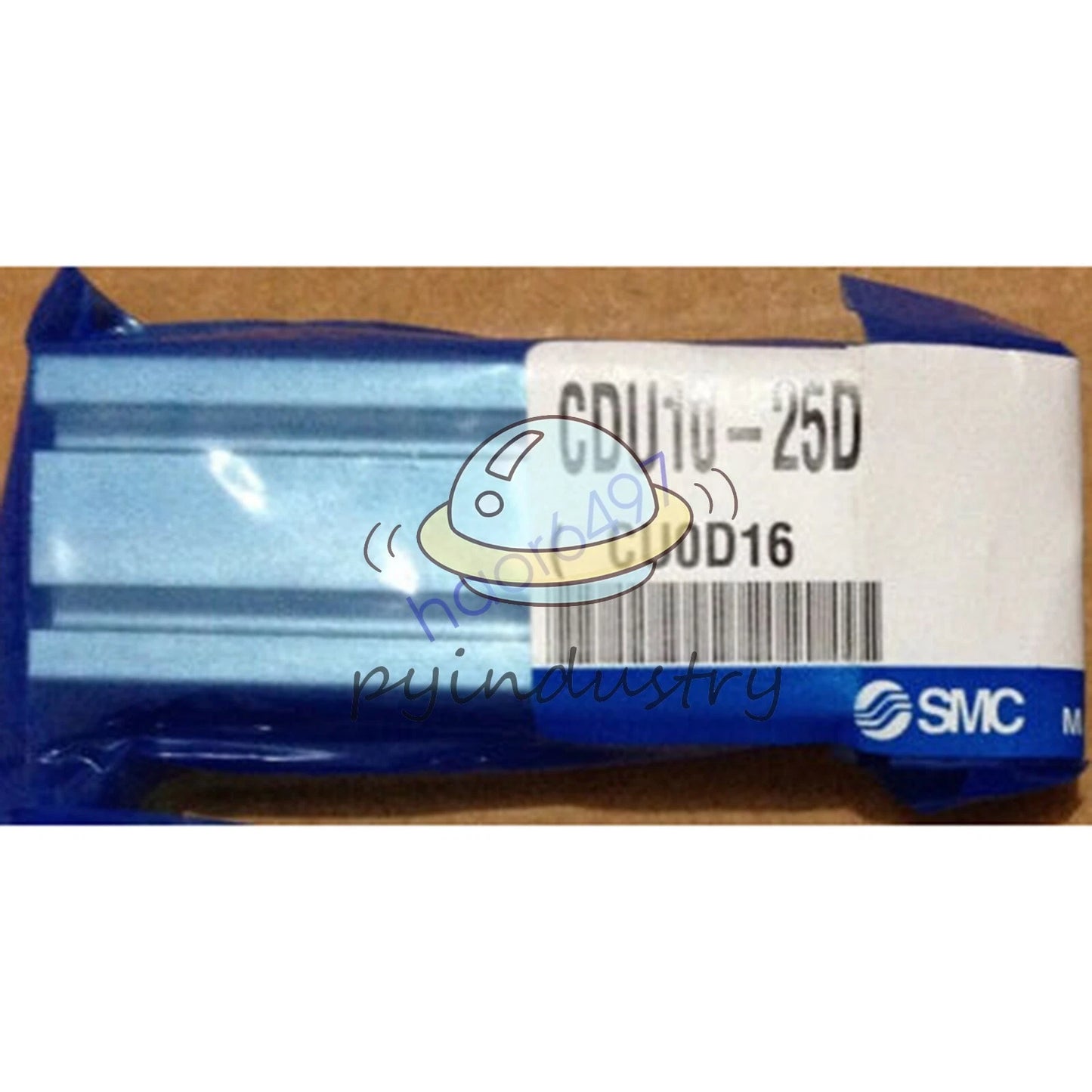 one SMC CDU10-25D Fast Mount Cylinder Double Acting Single Rod