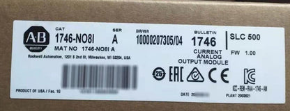 NEW Factory Sealed Allen Bradley 1746-NO8I Analog Output Module - ALLEN BRADLEY
