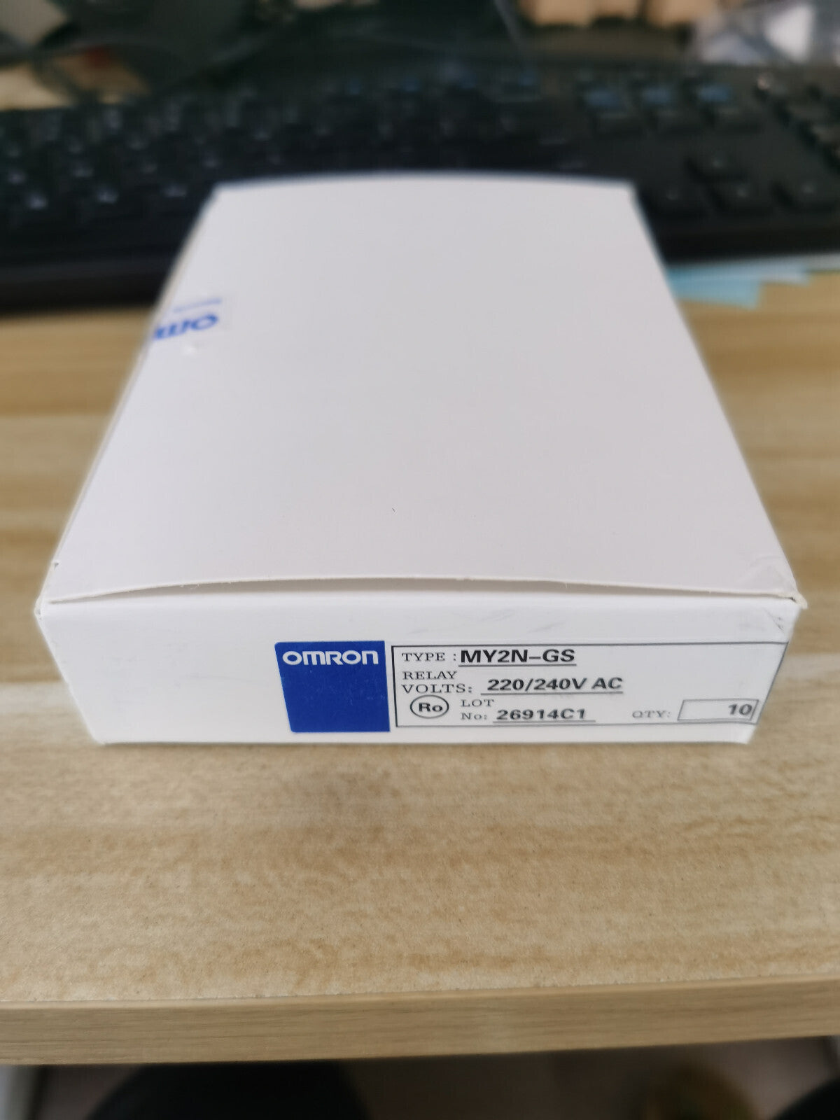 1Box/10pcs Omron MY2N-GS MY2NGS Relays 220/240VAC Free Shipping #OM
