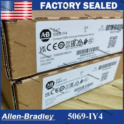 Allen-Bradley 5069-IY4: Compact 5000 Universal Analog Input Module, Sealed Box - ALLEN-BRADLEY