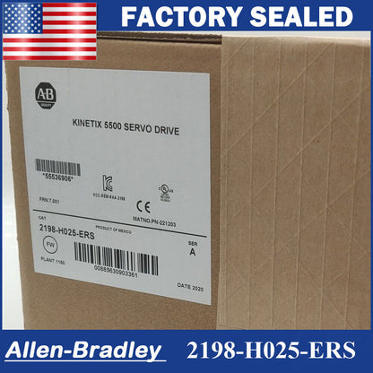New ALLEN BRADLEY Servo Drive 2198H025ERS - ALLEN BRADLEY