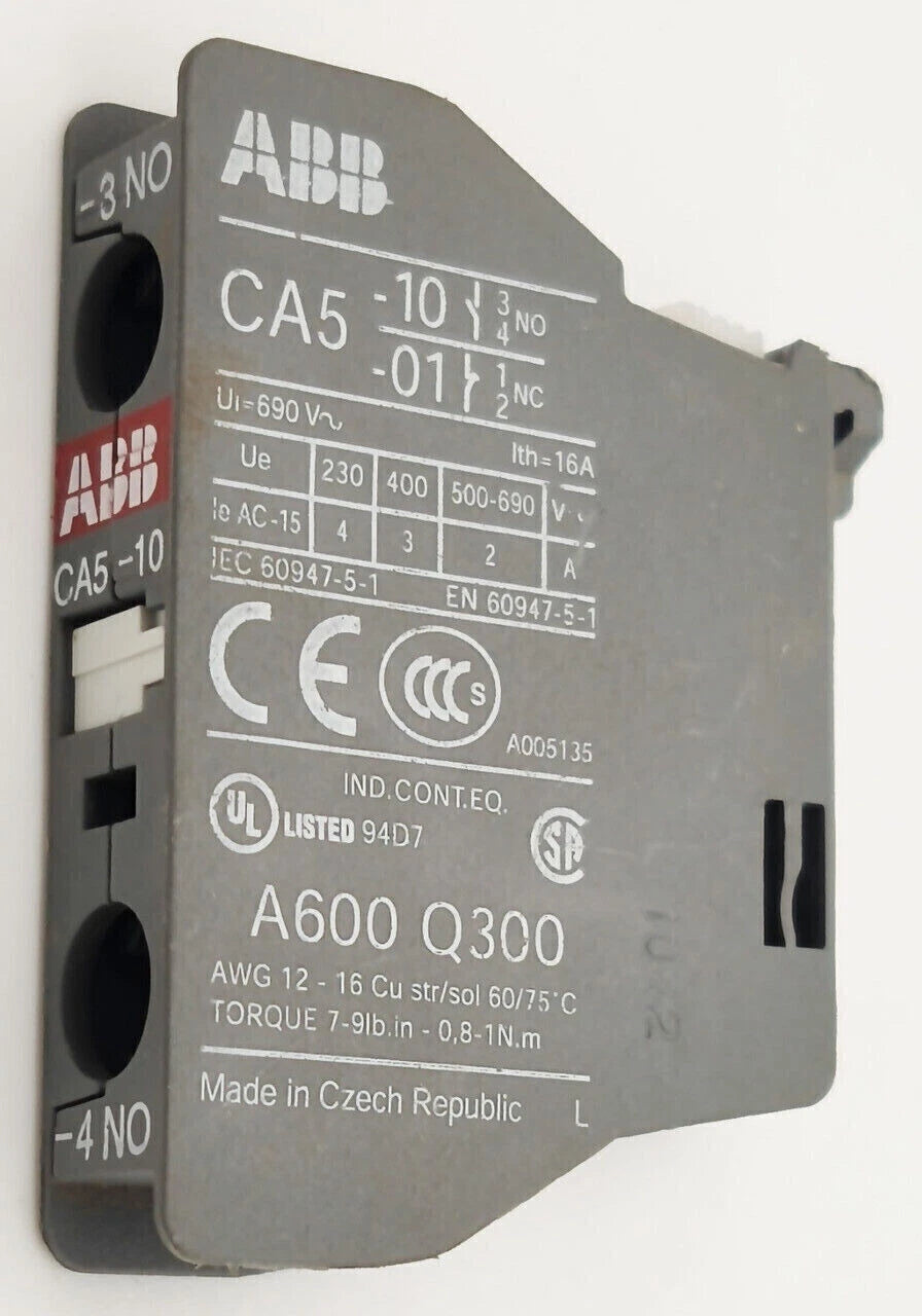 10 pcs/box ABB CA5-10 auxiliary contact Free delivery #k