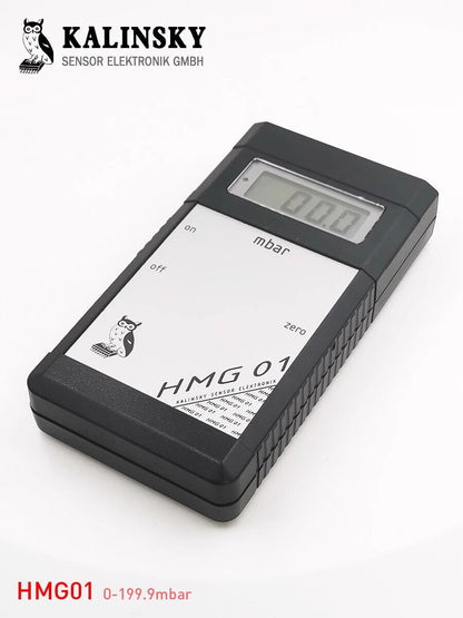 new Kalinsky handheld electronic pressure gauge HMG01 millibar meter Owl 0-199.9mbar - KALINSKY