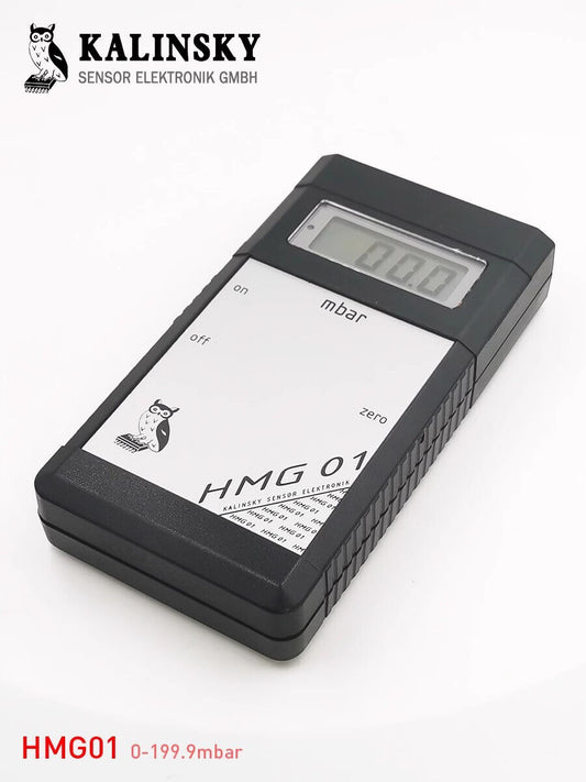 new Kalinsky handheld electronic pressure gauge HMG01 millibar meter Owl 0-199.9mbar - KALINSKY