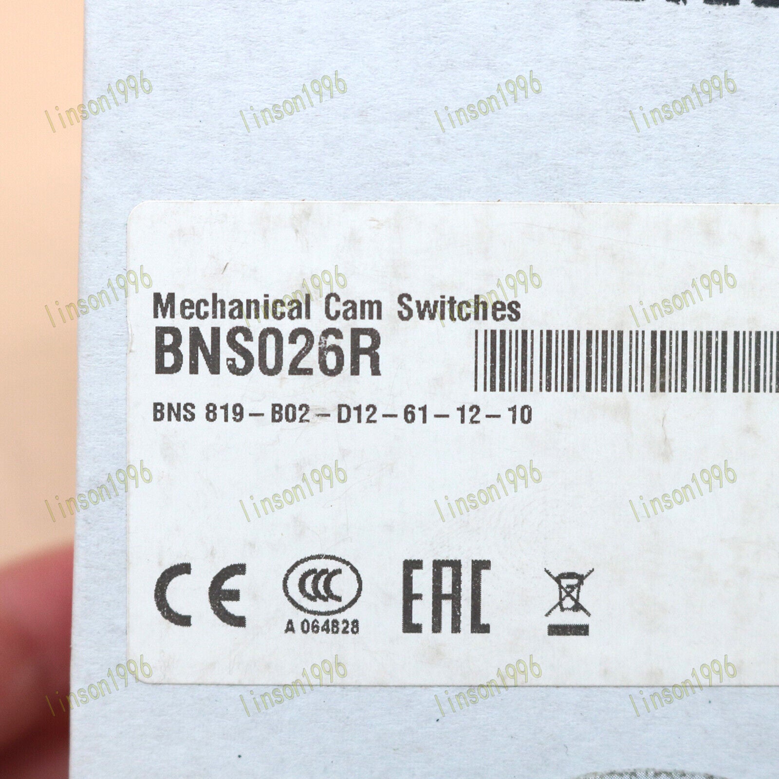 1PC BALLUFF LIMIT SWITCH BNS 819-B02-D12-61-12-10 FAST SHIP - BALLUFF