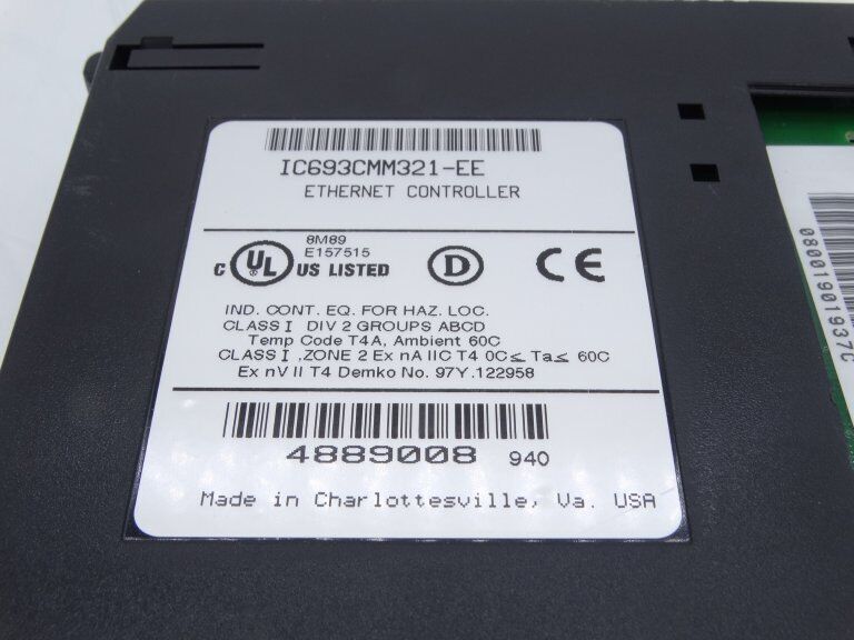 FANUC IC693CMM321-EE Module | High-Precision PLC System for Industrial Automation | Compatible with CNC Machines | Module Design for Easy Integration - FANUC