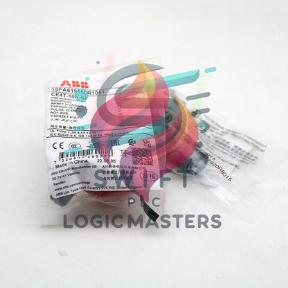 1Pcs ABB CE4T-10R-02 Scram button switch