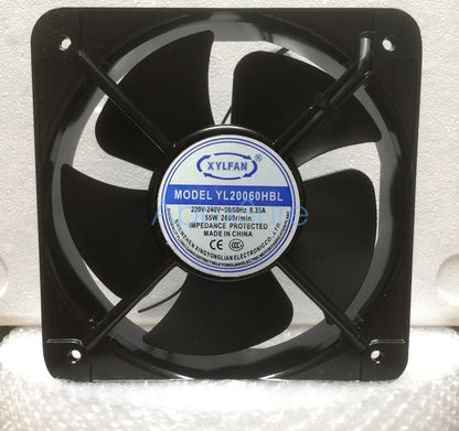 1PC XYLFAN YL20060HBL 220V 55W 0.35A 20060 20cm Industrial cooling fan