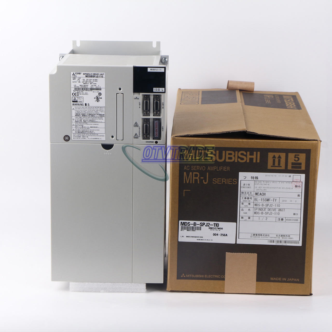 new 1PCS Mitsubishi Spindle Drive MDS-B-SPJ2-110#YC - MITSUBISHI