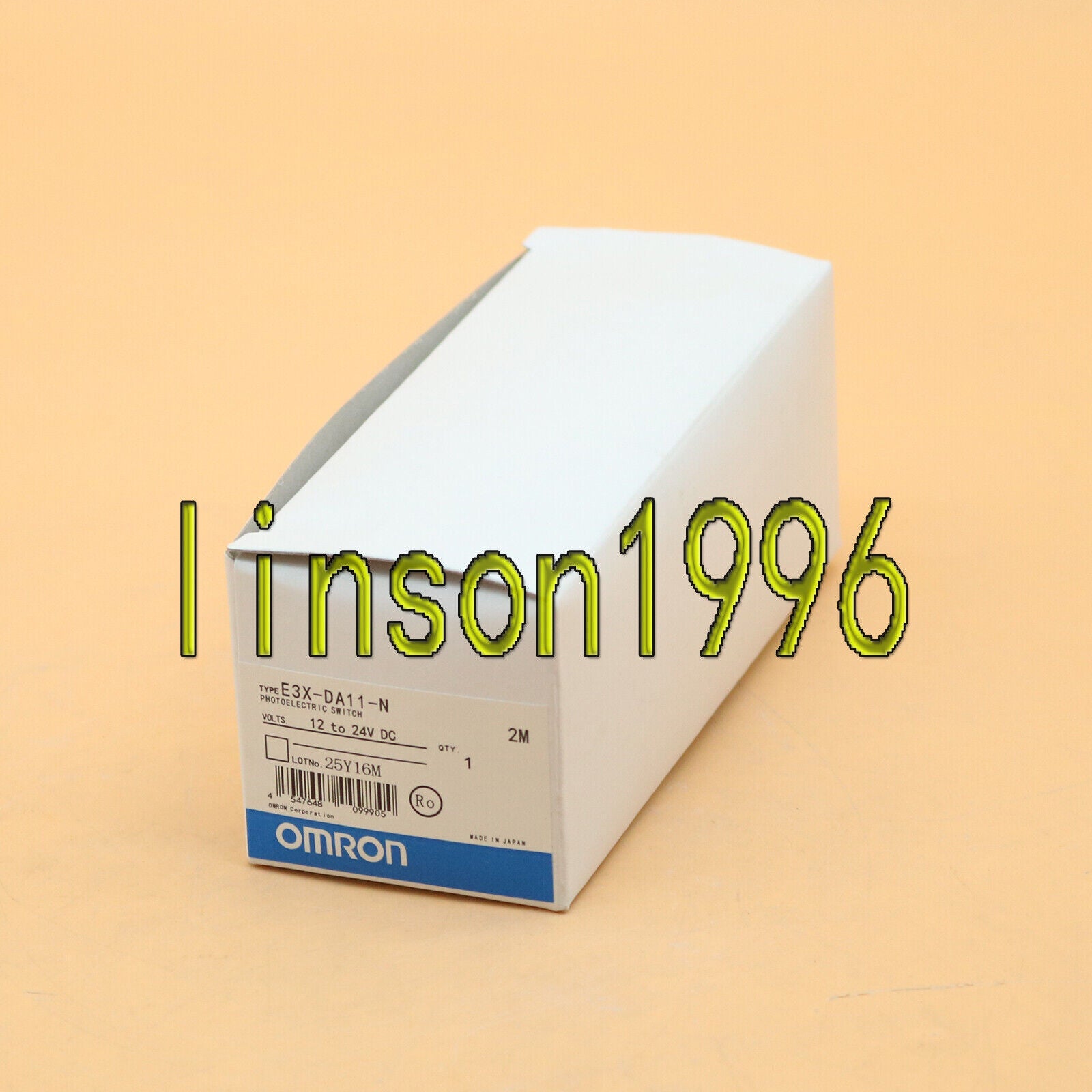 new ONE E3X-DA11-N E3X DA11 N 12-24VDC Omron Photoelectric Sensor - ONE