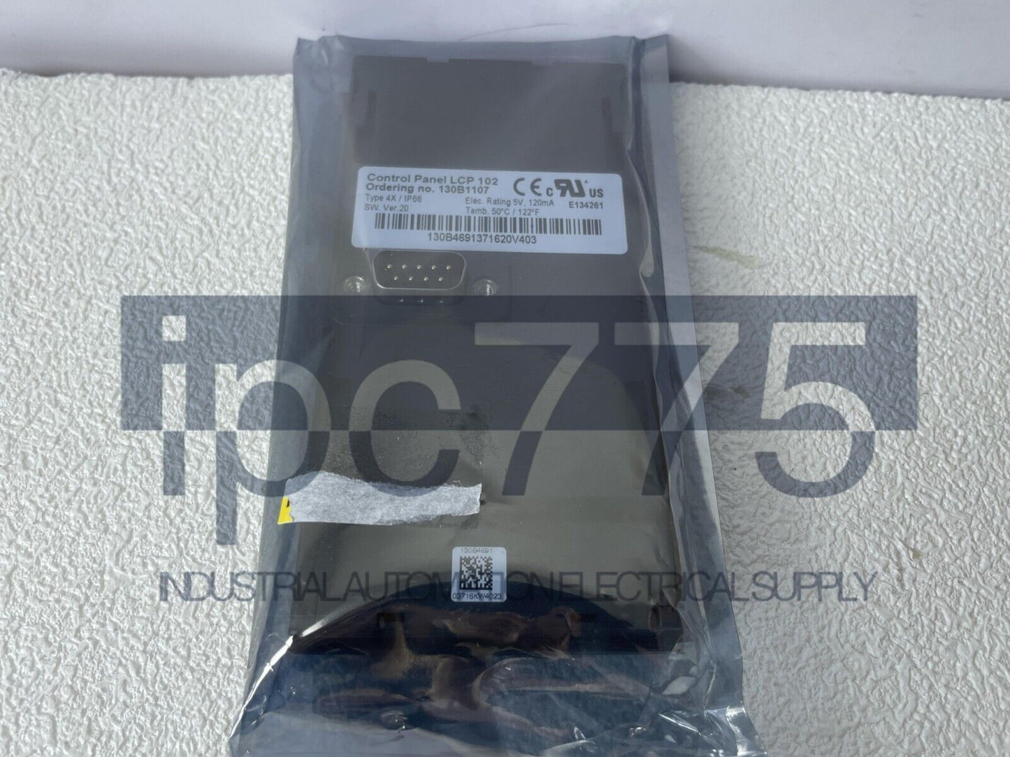 Danfoss FC302 Series Inverter Panel Graphic Panel 130B1107 LPC102 - DANFOSS