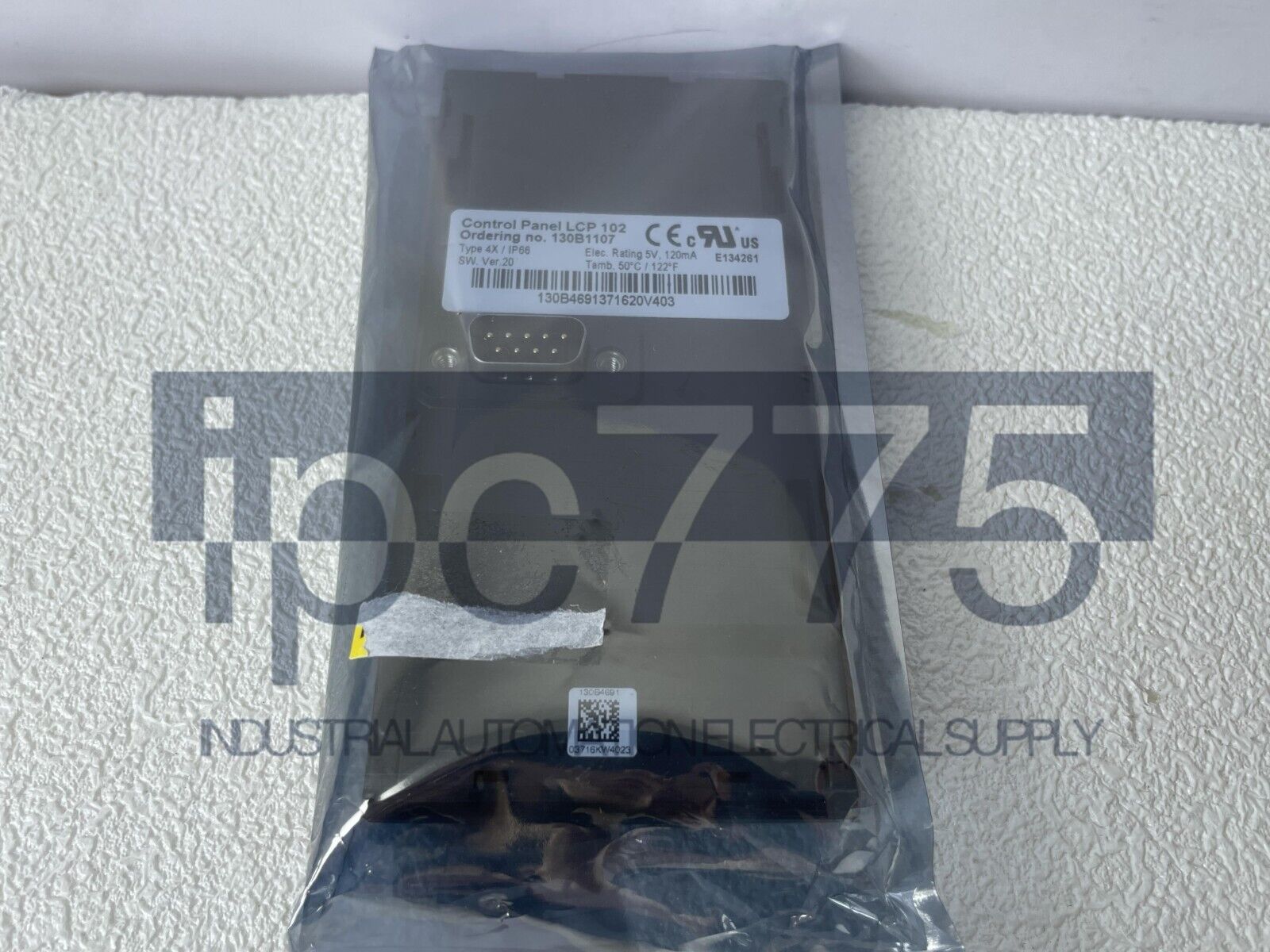 Danfoss FC302 Series Inverter Panel Graphic Panel 130B1107 LPC102 - DANFOSS