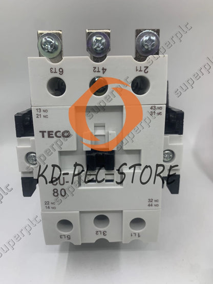 1PCS For TECO Contactor CU-80 AC220V