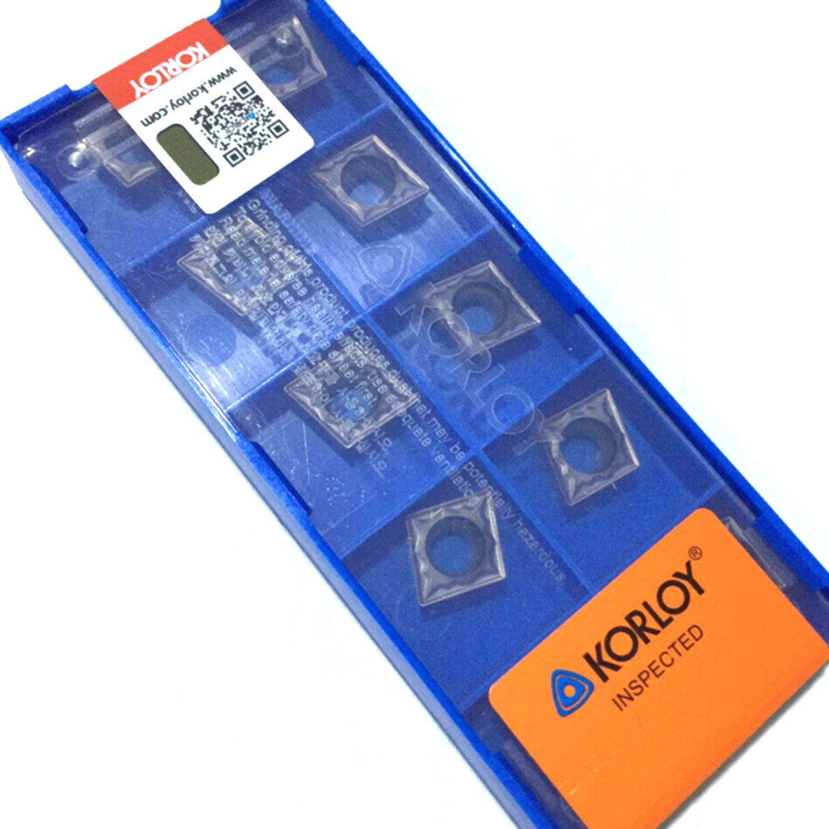 10 Piece CNC Blade Set, KORLOY CCMT09T304-C25 PC9030 - KORLOY