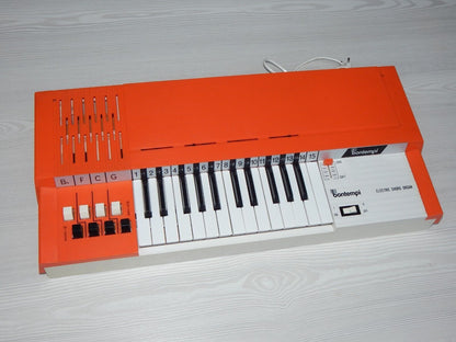 used Electric Chord Organ BONTEMPI B104 Keys Vintage - BONTEMPI