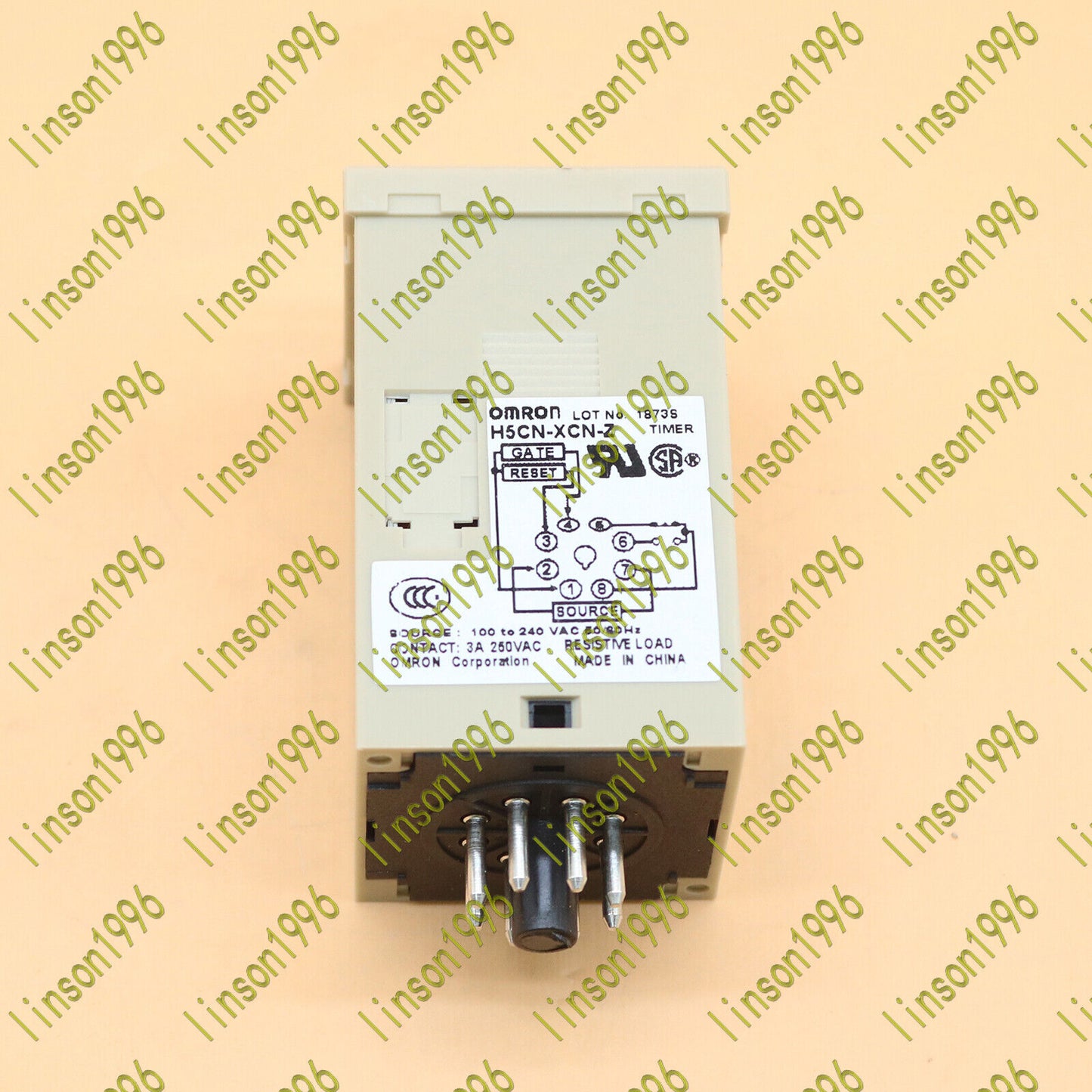 OMRON H5CN-XCN-Z Timer AC100-240V 1 year - OMRON