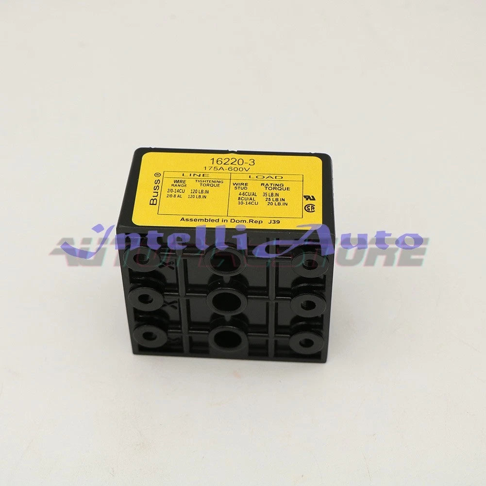 1PC Power Distribution Block 3 Pole 175A 600V 16220-3