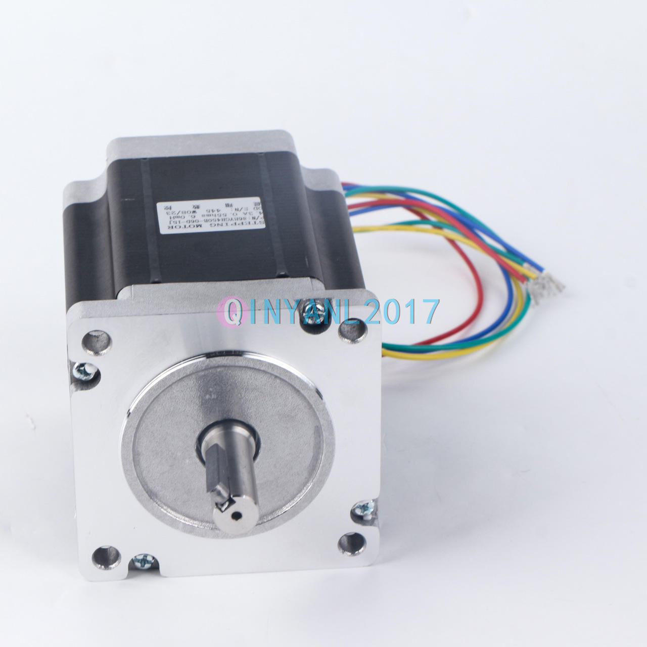 new 2-Ph Stepper Motor 86BYGH450B-06D-15J Shaft 12.7mm with Slot 86BHH114-500A-32E - XYZ MOTOR