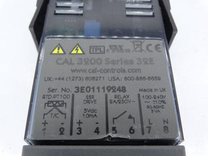 DANAHER CONTROLS CAL-3200 Temperature Controller with 0.1°C Accuracy and 4-20mA Output - DANAHER CONTROLS
