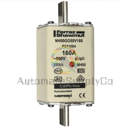 Ferraz Shawmut Mersen NH000GG50V160 Fuse ,160A 500V fuse-link gG Size NH000