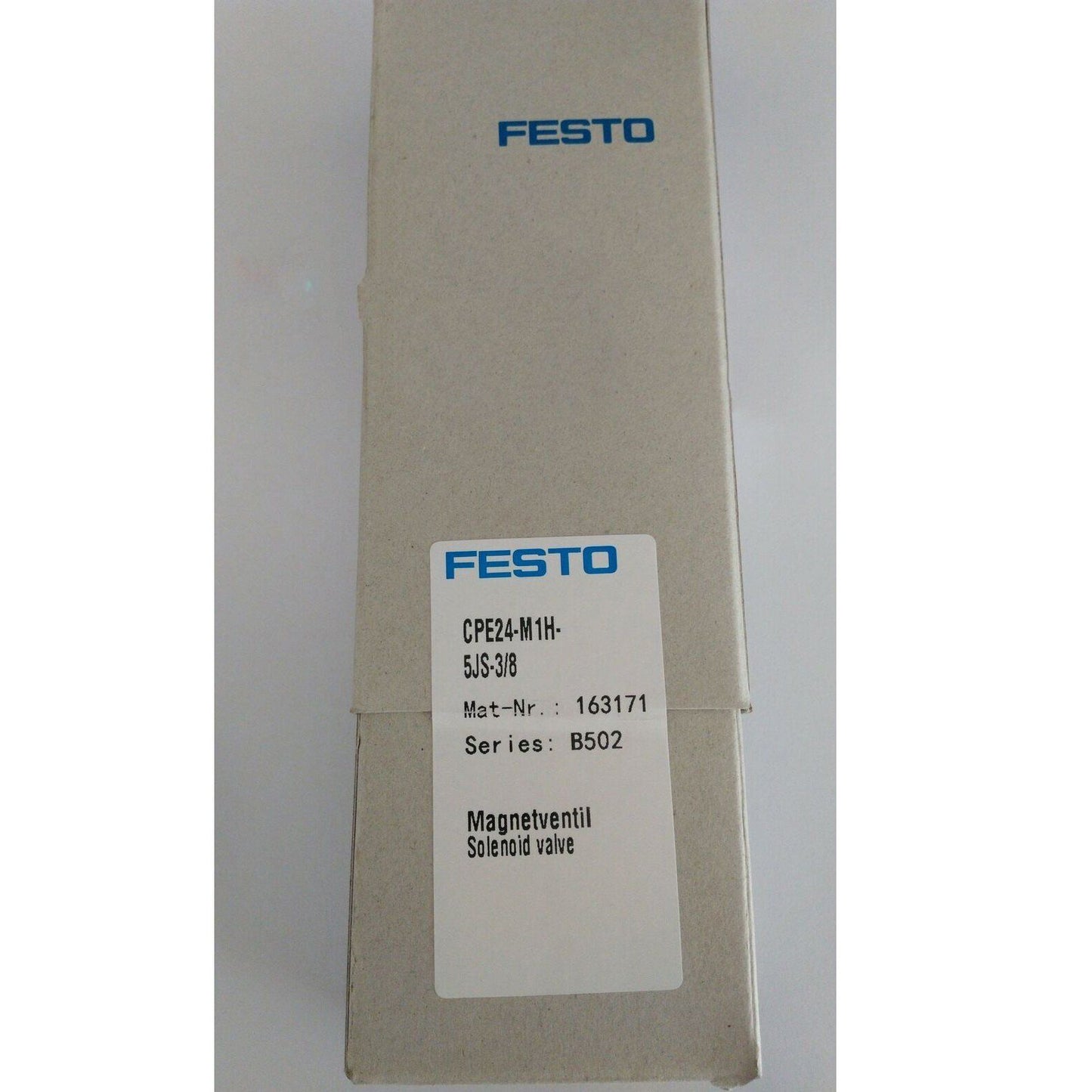 FESTO CPE24-M1H-5JS-3/8 Solenoid Valve - FESTO