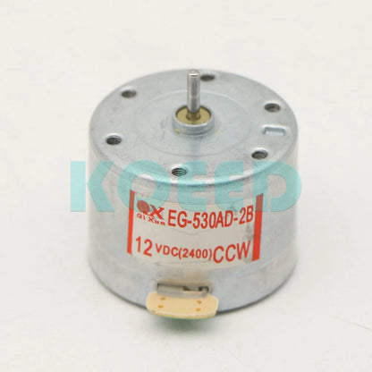 2400RPM EG-530AD-2B Recorder Motor Audio Spindle Motor for Tape Deck DC 12V CCW