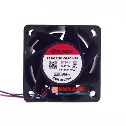 SUNON PF40282B2-Q02C-H99 4028 24V 3.46W 4CM Large airflow inverter fan