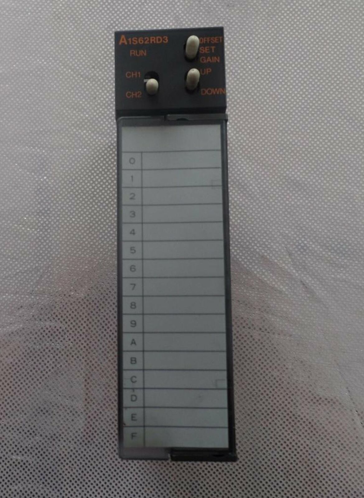 Mitsubishi Melsec PLC A1S62RD3 Input Unit – Tested and in Excellent Condition - MITSUBISHI