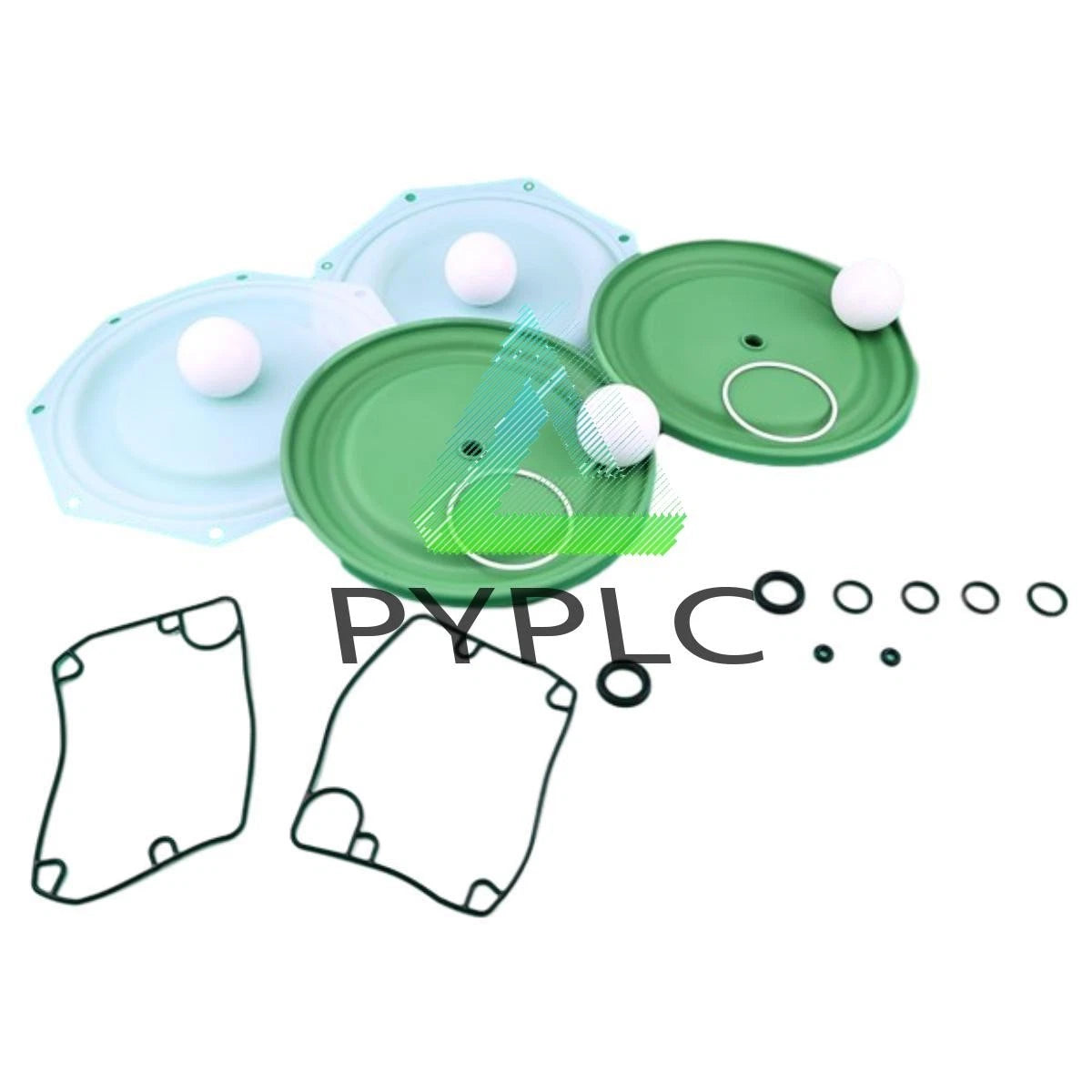Diaphram Pump Gasket Kit 637309-TT for Ingersoll Rand ARO Diaphragm Pump PD20~