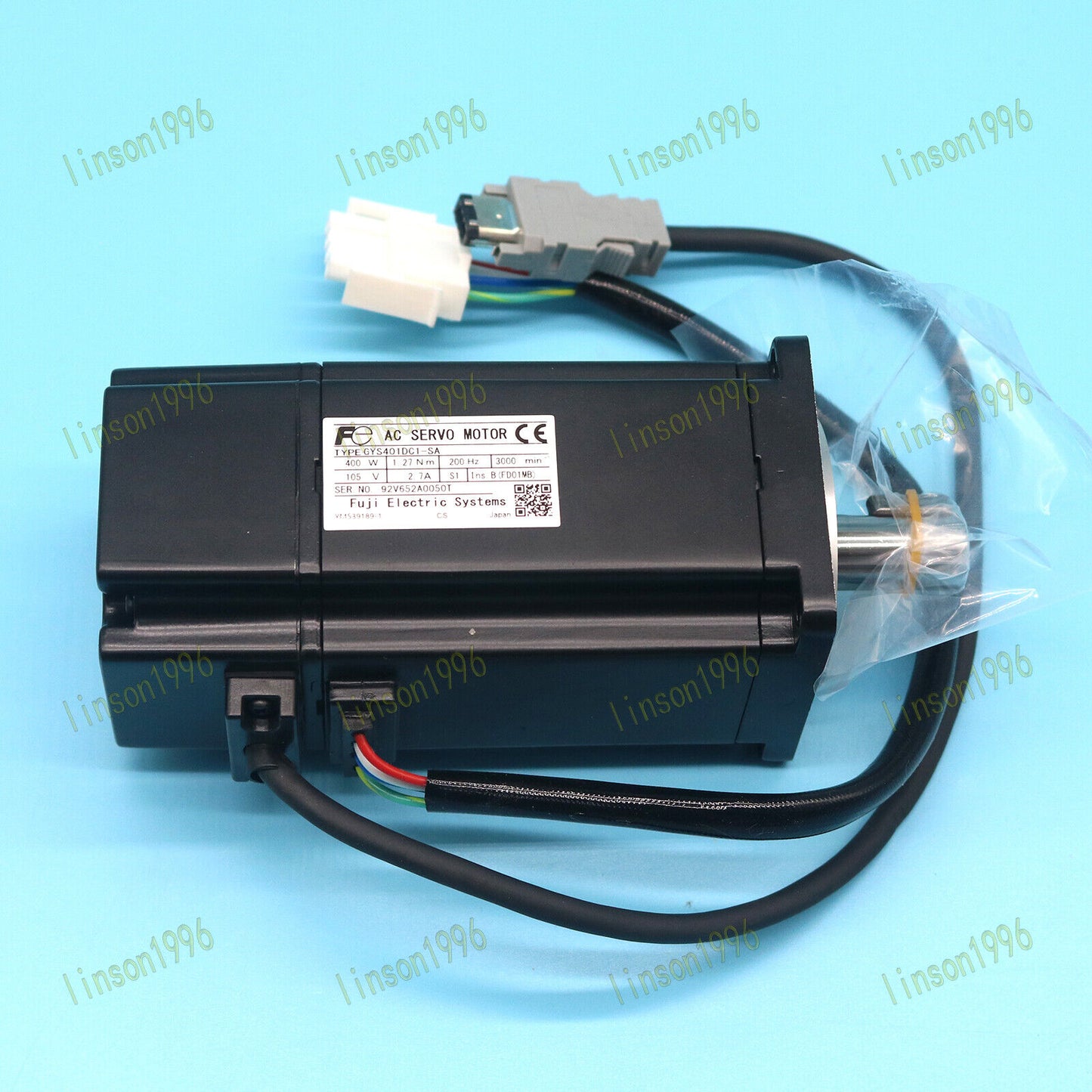 Used 1 Piece FUJI Servo Motor GYS401DC1-SA, Tested Stock - FUJI