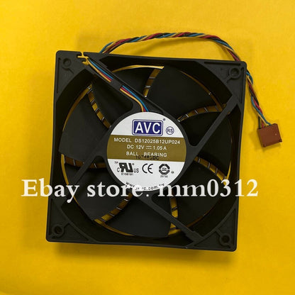 AVC DS12025B12UP024 DC12V 1.05A 120*120*25MM 4-Pin Inverter Cooling Fan
