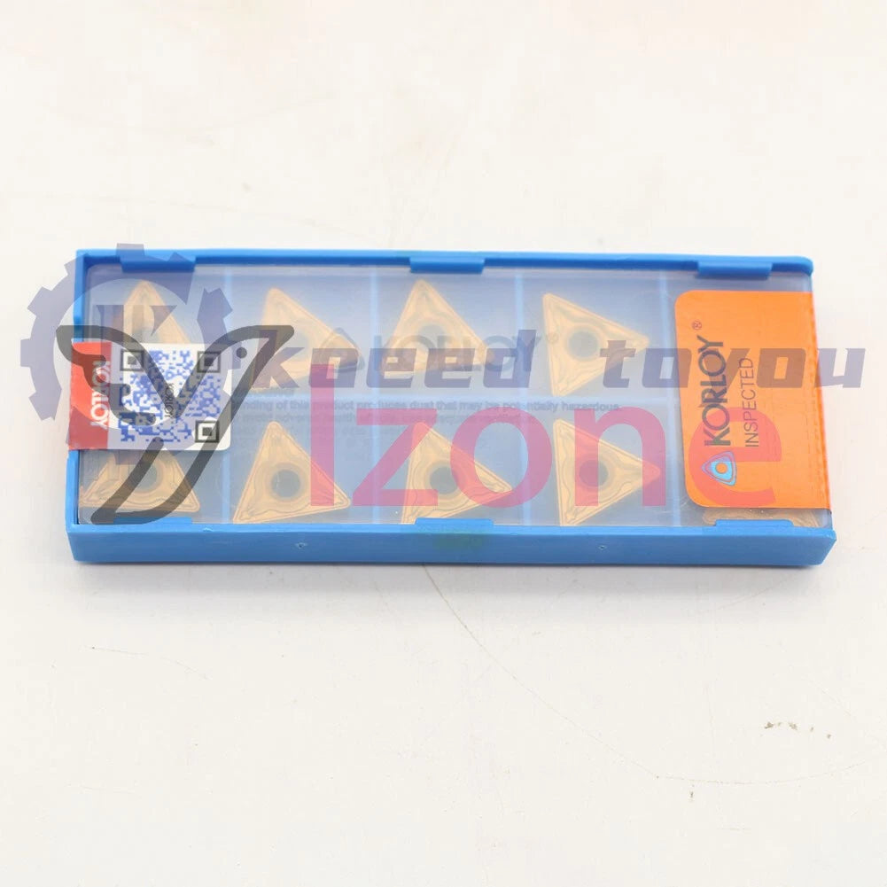 10PCS/BOX KORLOY TNMG160408-HM NC3020 Carbide Inserts CNC TOOL