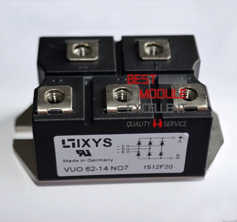 new 1PCS IXYS VUO62-14NO7 power supply module   Quality Assurance VUO62-14N07