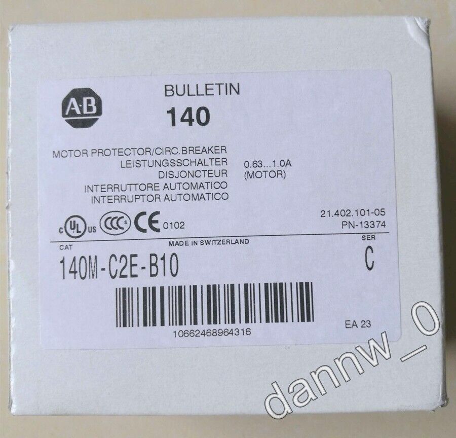 New 140M-C2E-B10 0.63-1.0AMP Breaker - POWERMATE