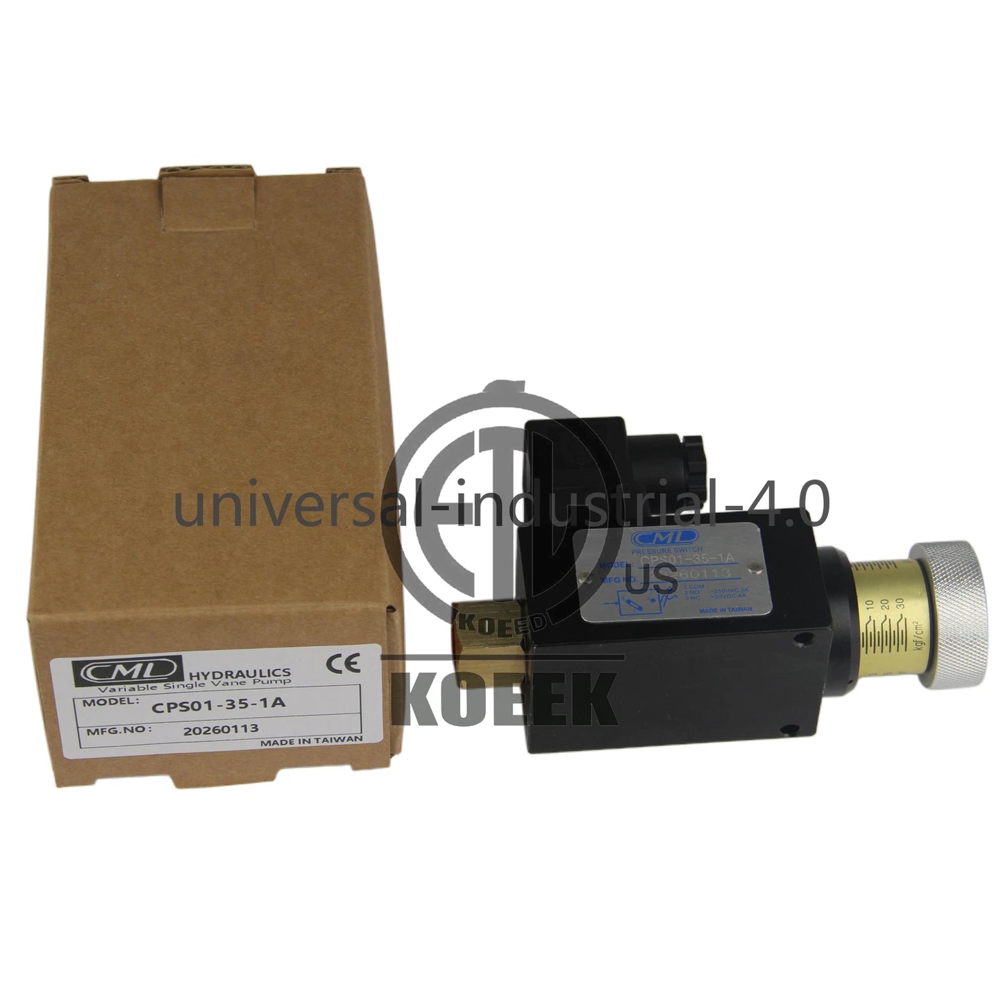 CML CPS01-35-1A Pressure Relay 5-35bar #ko