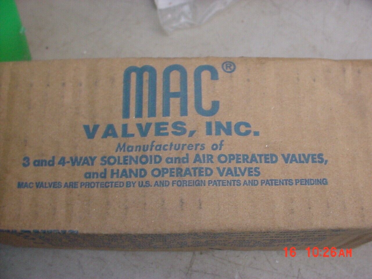 Mac Valves 56C53RA Solenoid Valve 56C53RA - MAC VALVES