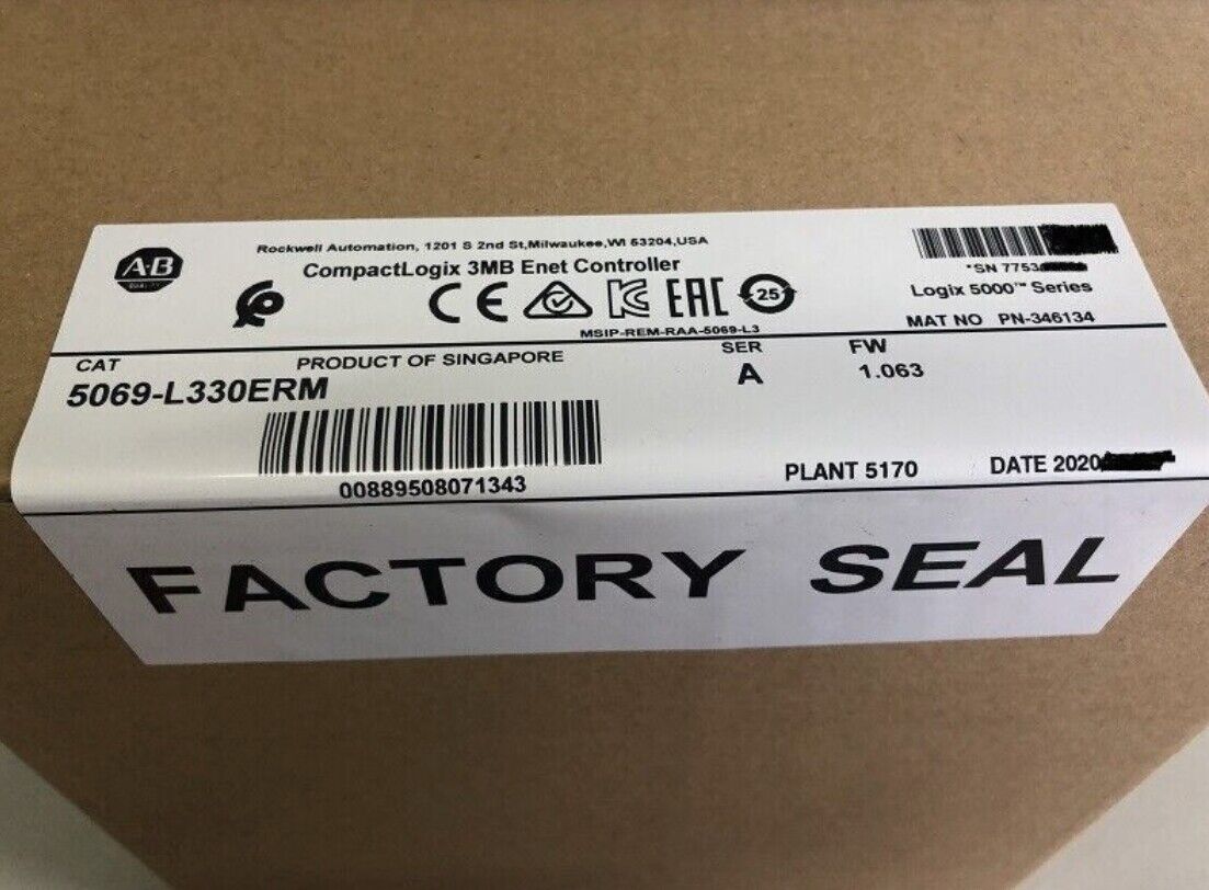 AB 5069-L330ERM Enet Motion Controller - COMPACTLOGIX