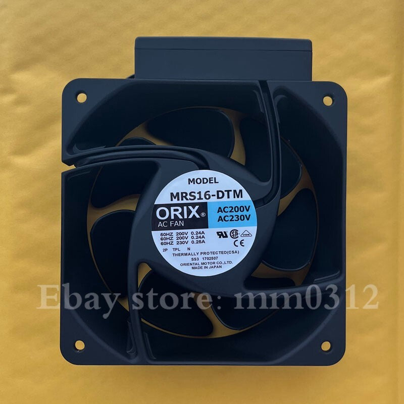 1pcs  ORIX MRS16-DTM AC200V 230V 160 * 160 * 62mm cooling fan