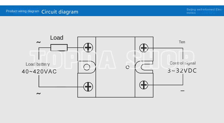1 piece solid-state relay module S340ZK-40A - XYZ ELECTRONIX