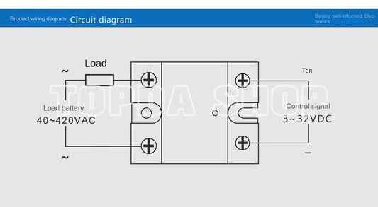 1 piece solid-state relay module S340ZK-40A - XYZ ELECTRONIX