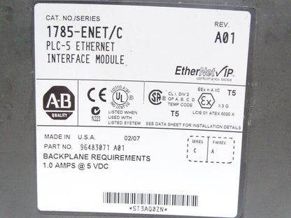 Allen Bradley 1785 PLC Module - ALLEN BRADLEY