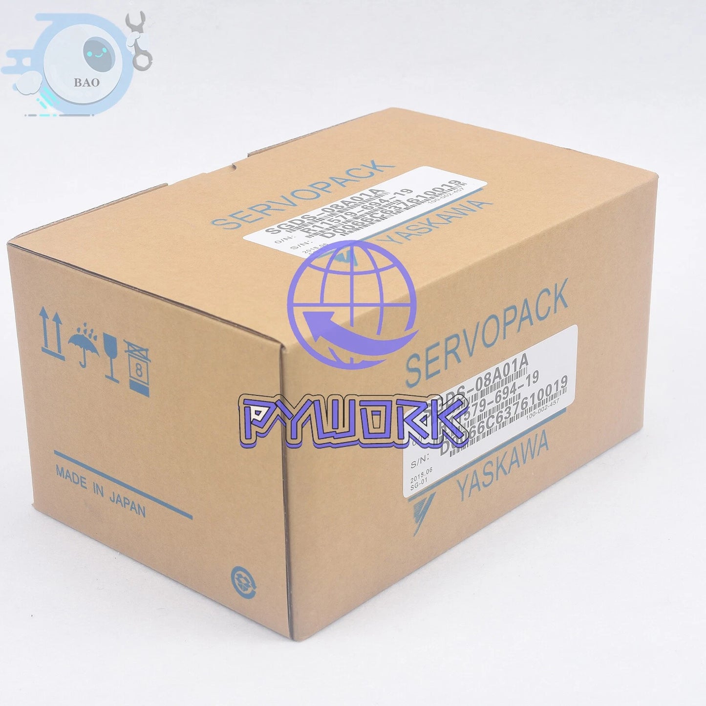 1PCS Yaskawa Servo Drive SGDS-08A01A